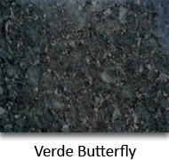 Verde Butterfly Granite.